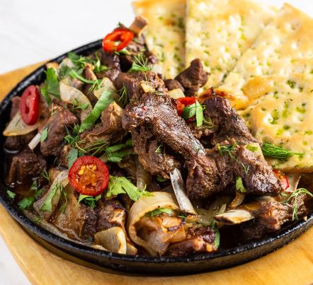 Жареная баранина