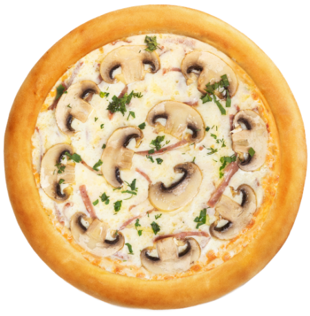 Карбонара с ветчиной