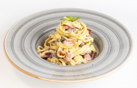 Паста Карбонара с беконом