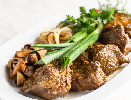 Жареная телятина